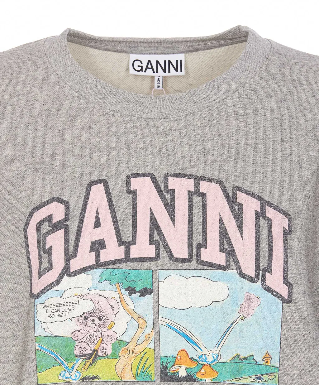 Logo Printed Oversized Sweatshirt