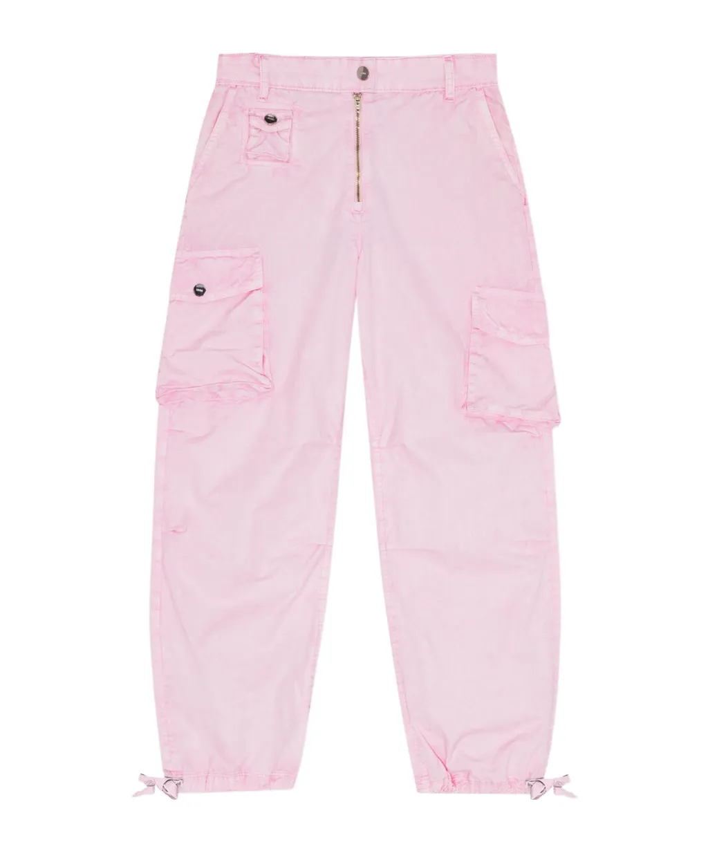 Washed Cotton Twill Trousers