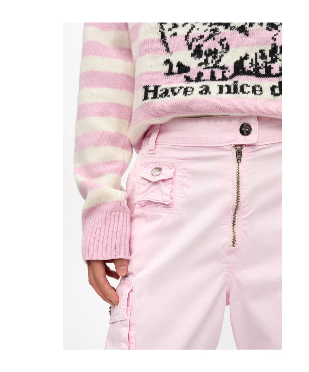 Washed Cotton Twill Trousers