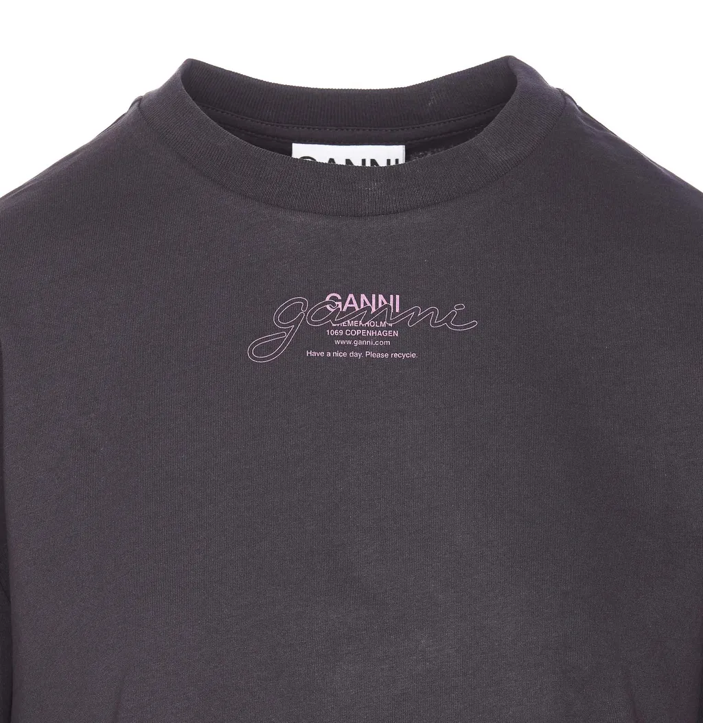 Logo Printed Crewneck T-Shirt