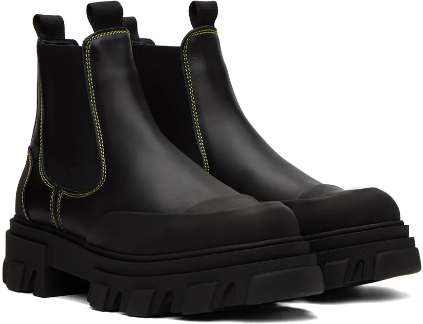Stitched Chelsea Boots