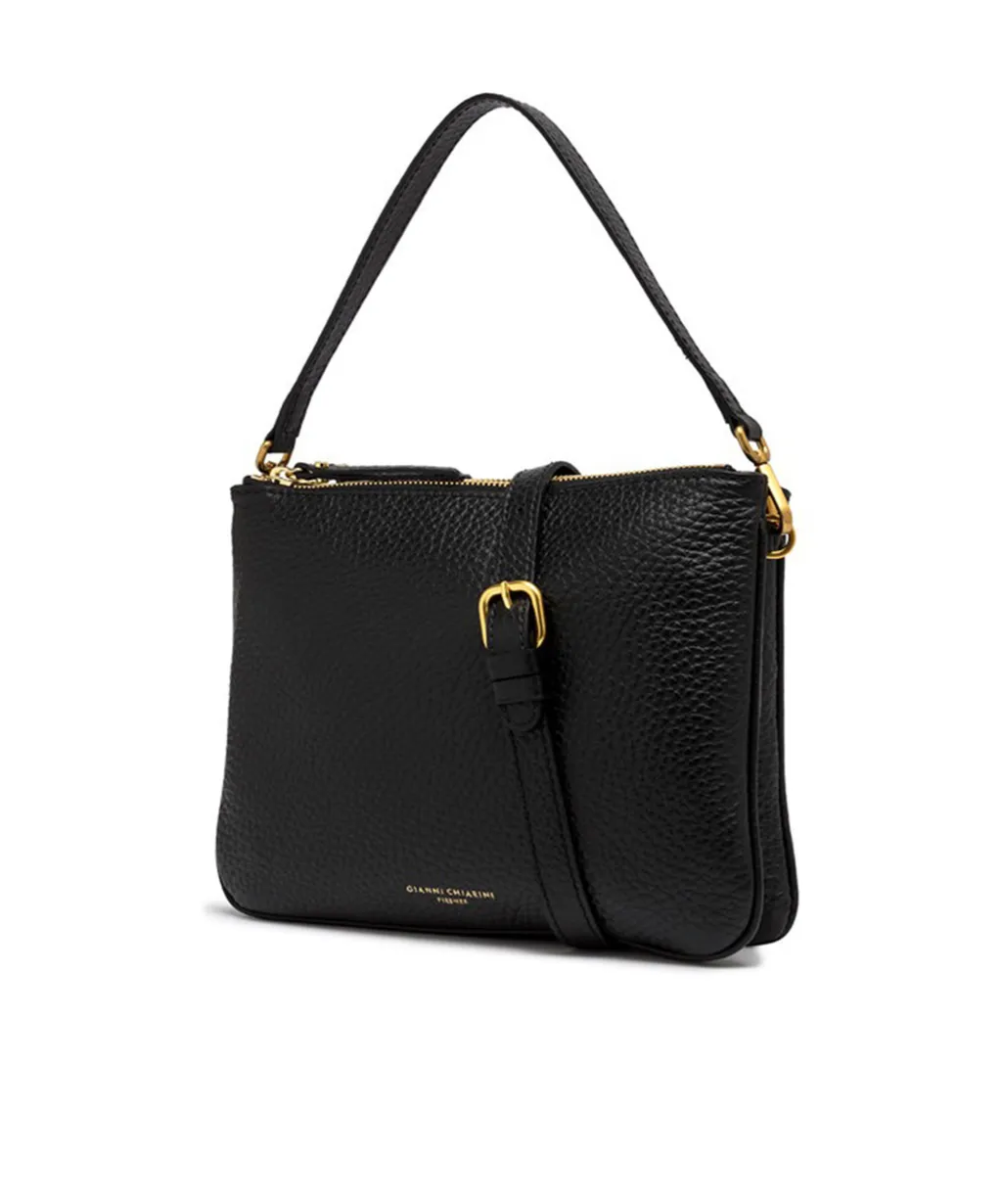Zippered Shoulder Bag