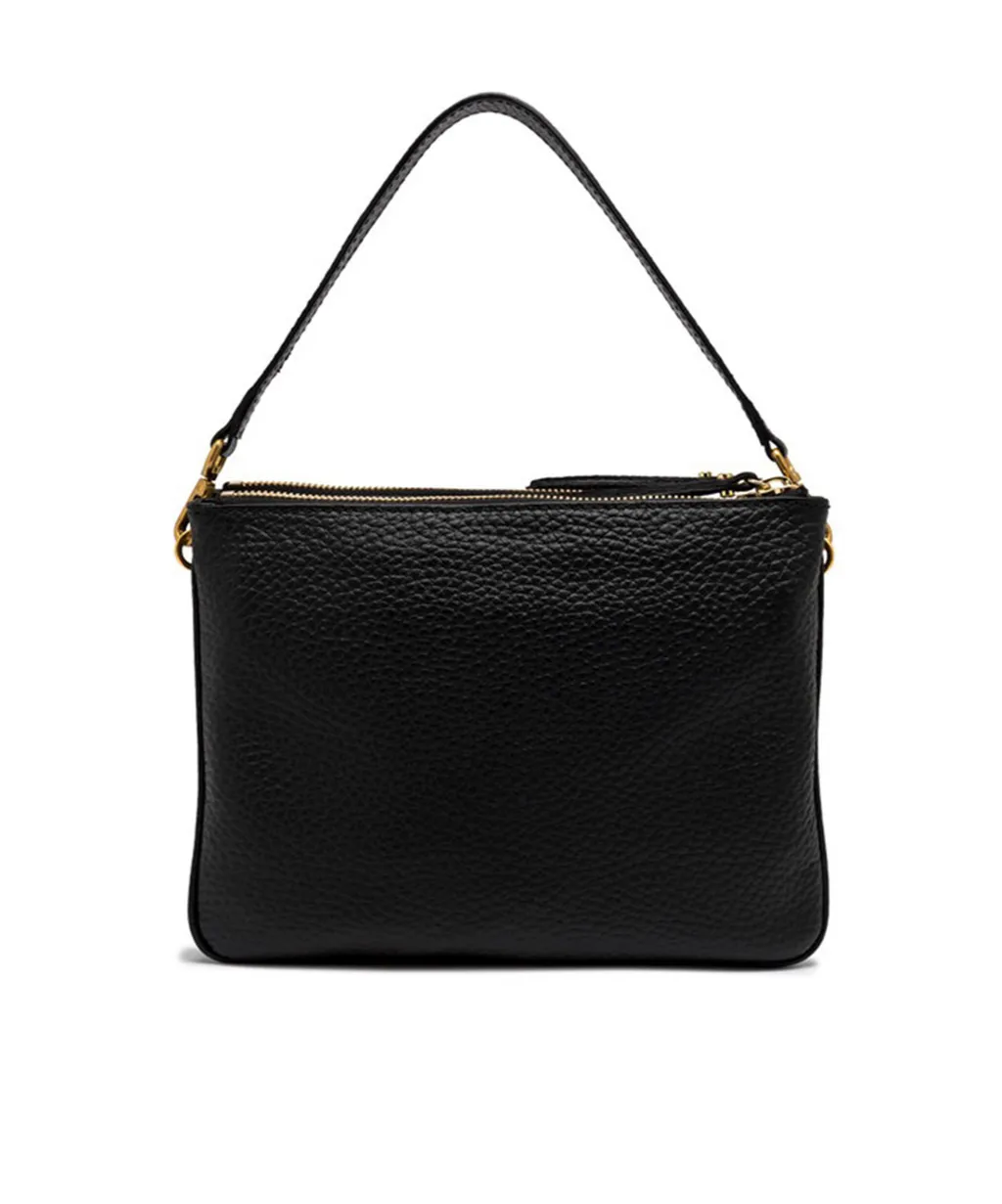 Zippered Shoulder Bag