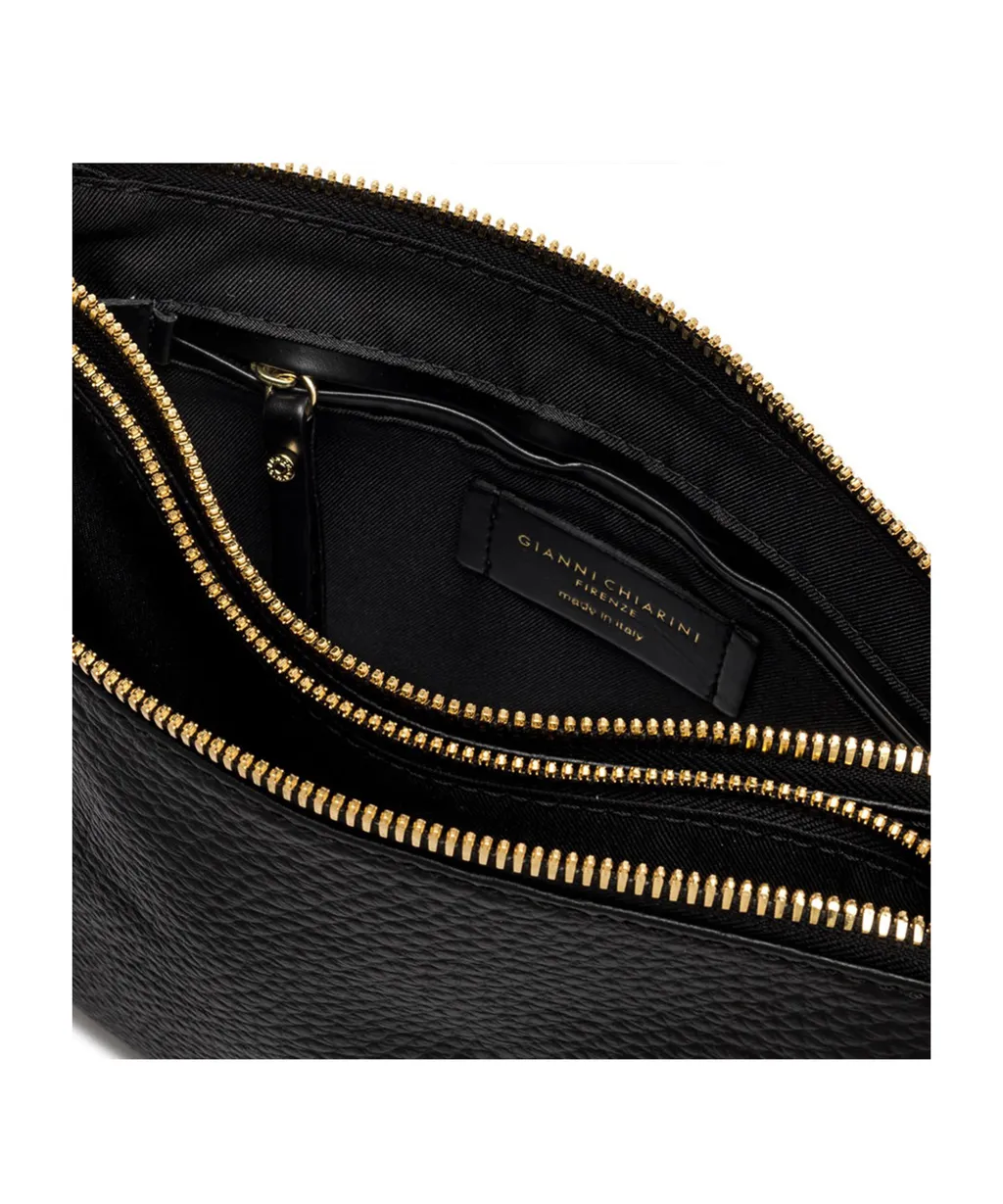 Zippered Shoulder Bag
