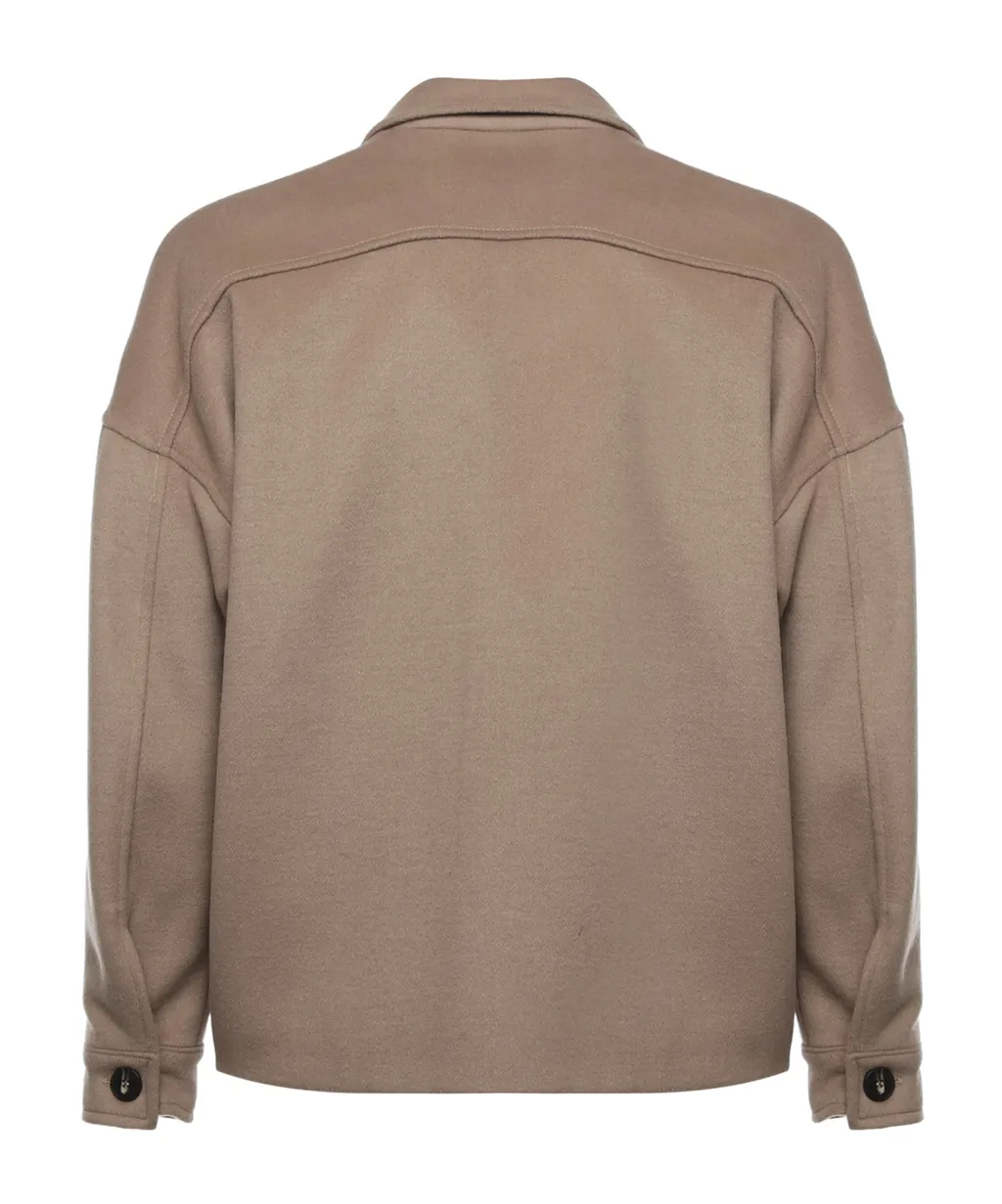 Buttoned Wool Jacket