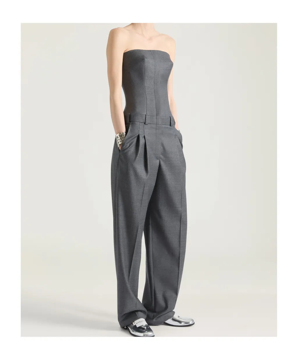Bullet Bustier Tailored Jumpsuit