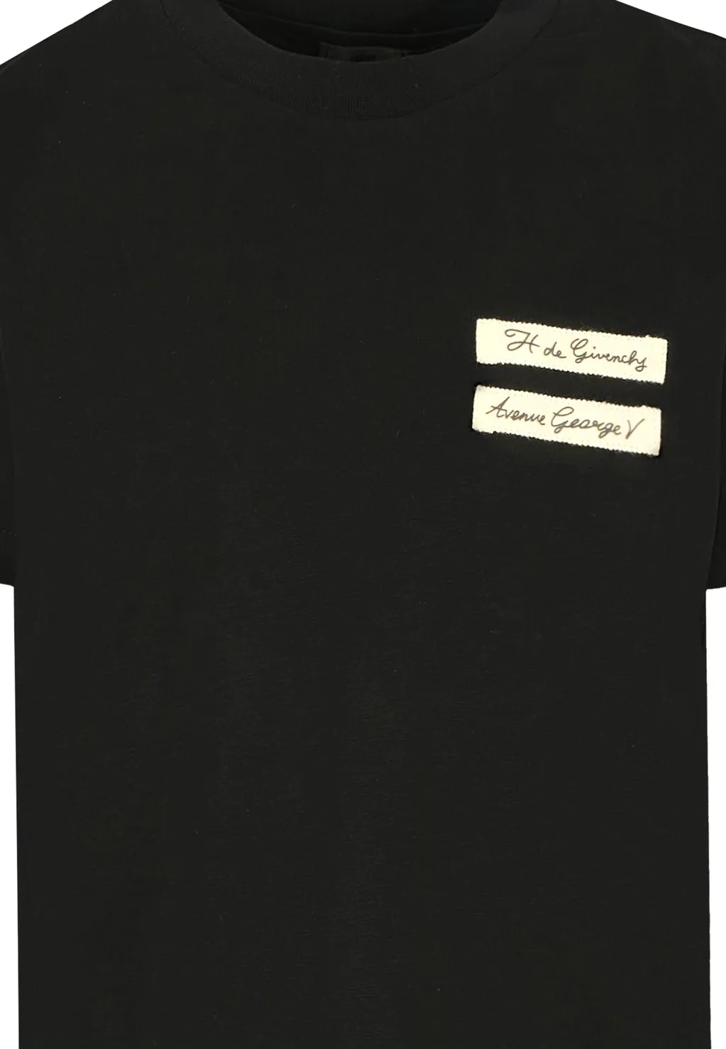 Label-Appliqué T-Shirt