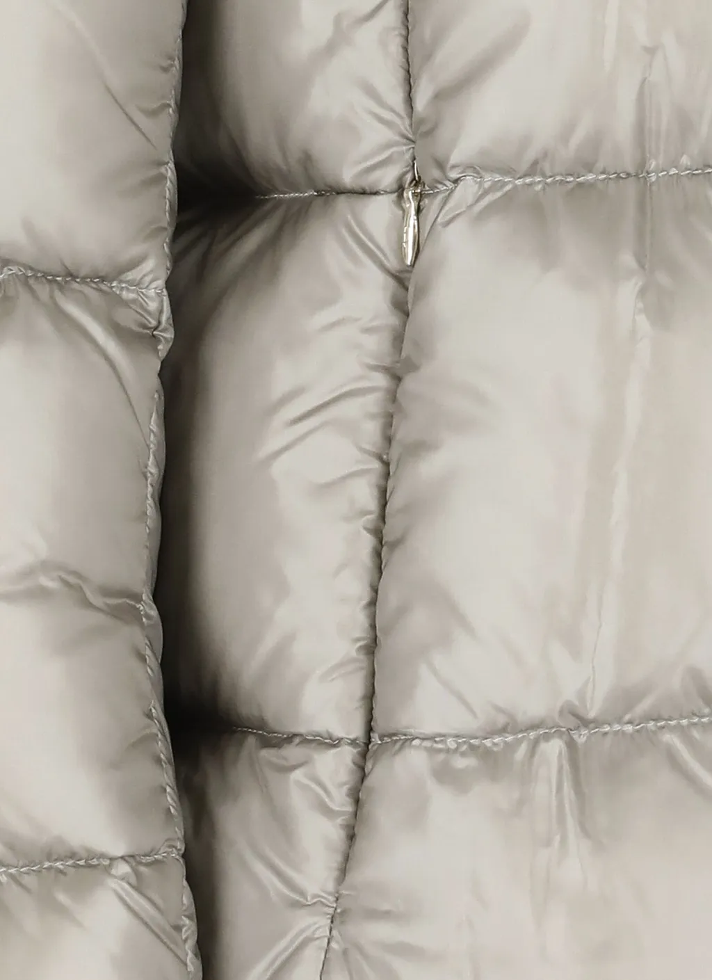 High-Neck Zipped Down Jacket