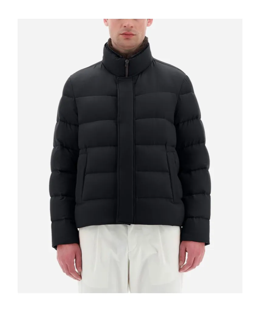 High-Neck Padded Coat