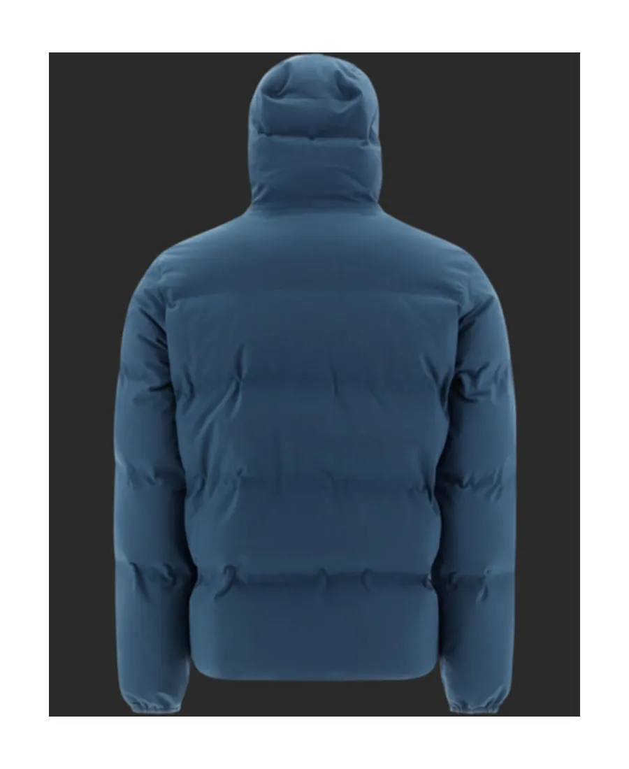 Zip-Up Hooded Down Jacket