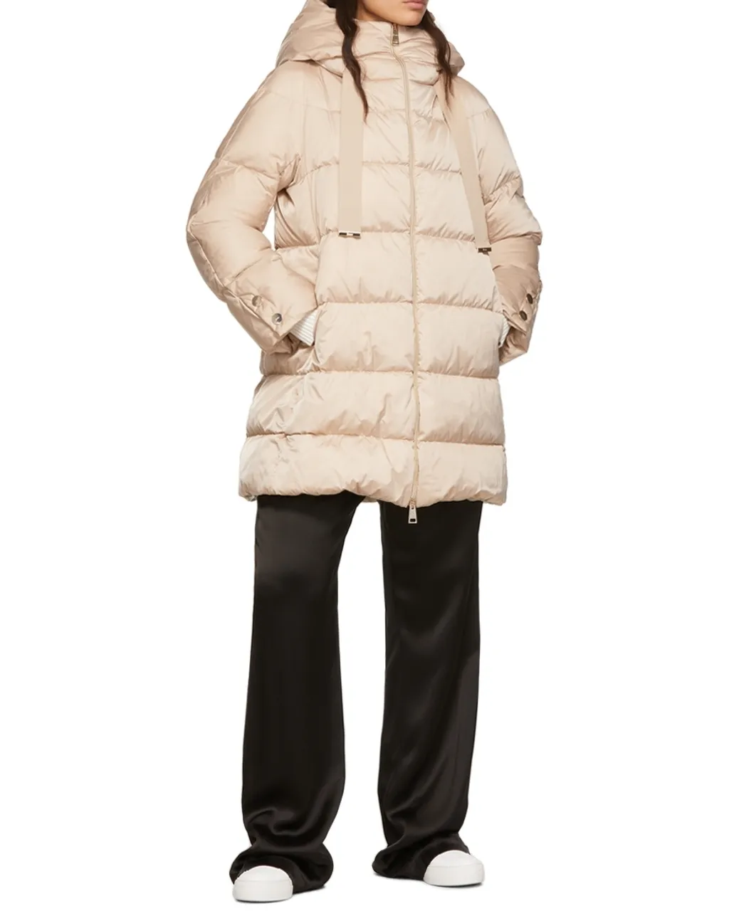 Raso Zip-Up Padded Coat