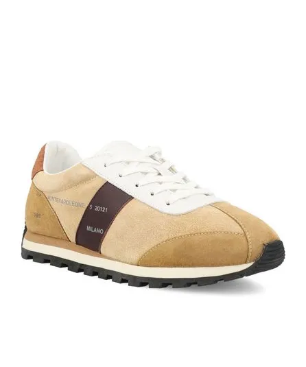Round-Toe Lace-Up Sneakers
