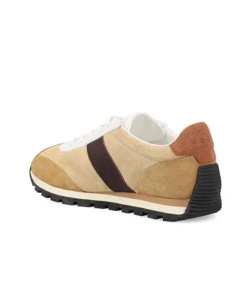 Round-Toe Lace-Up Sneakers