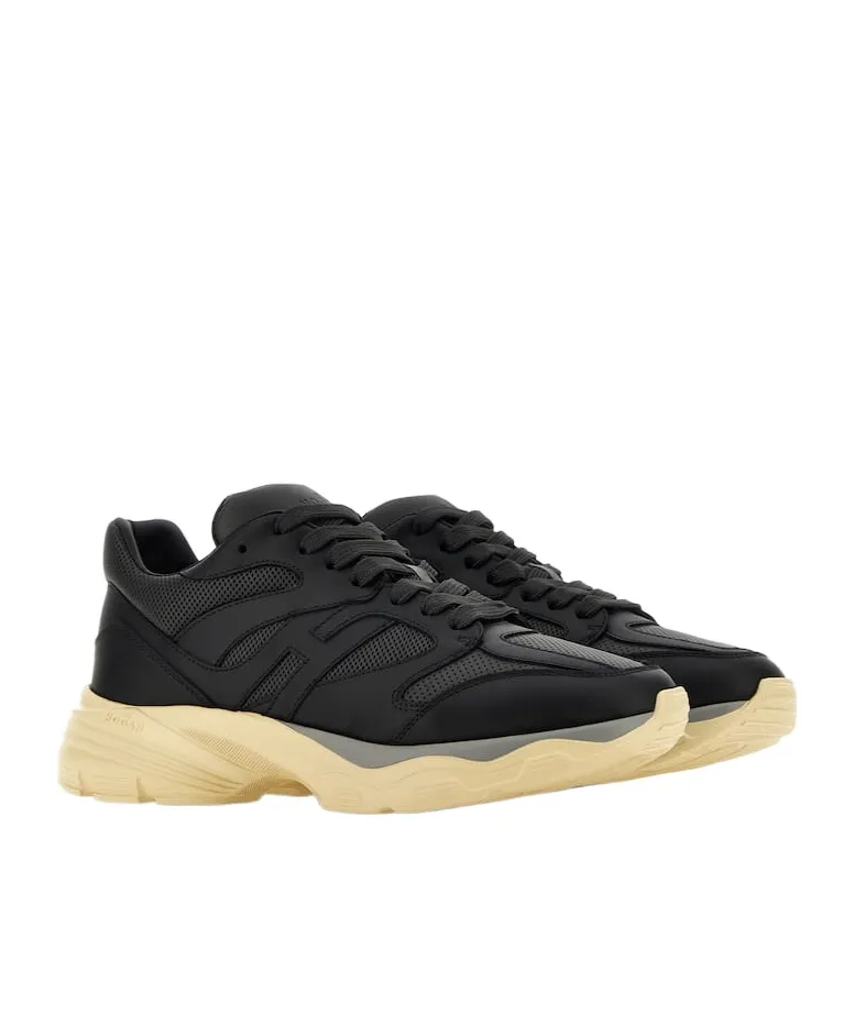 Allac Panelled Lace-Up Sneakers