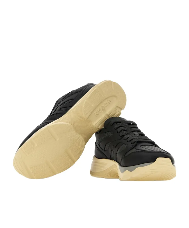 Allac Panelled Lace-Up Sneakers