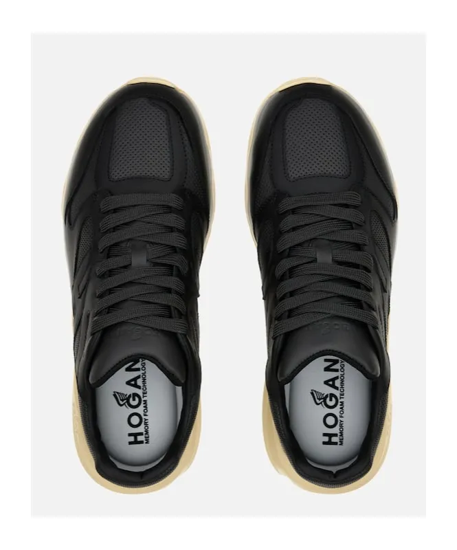 Allac Panelled Lace-Up Sneakers