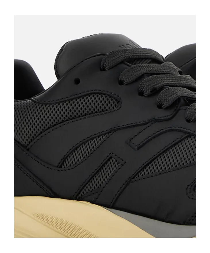Allac Panelled Lace-Up Sneakers