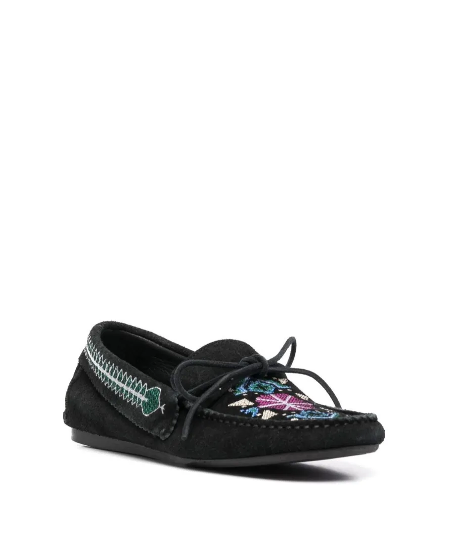 Logo Flat Loafers