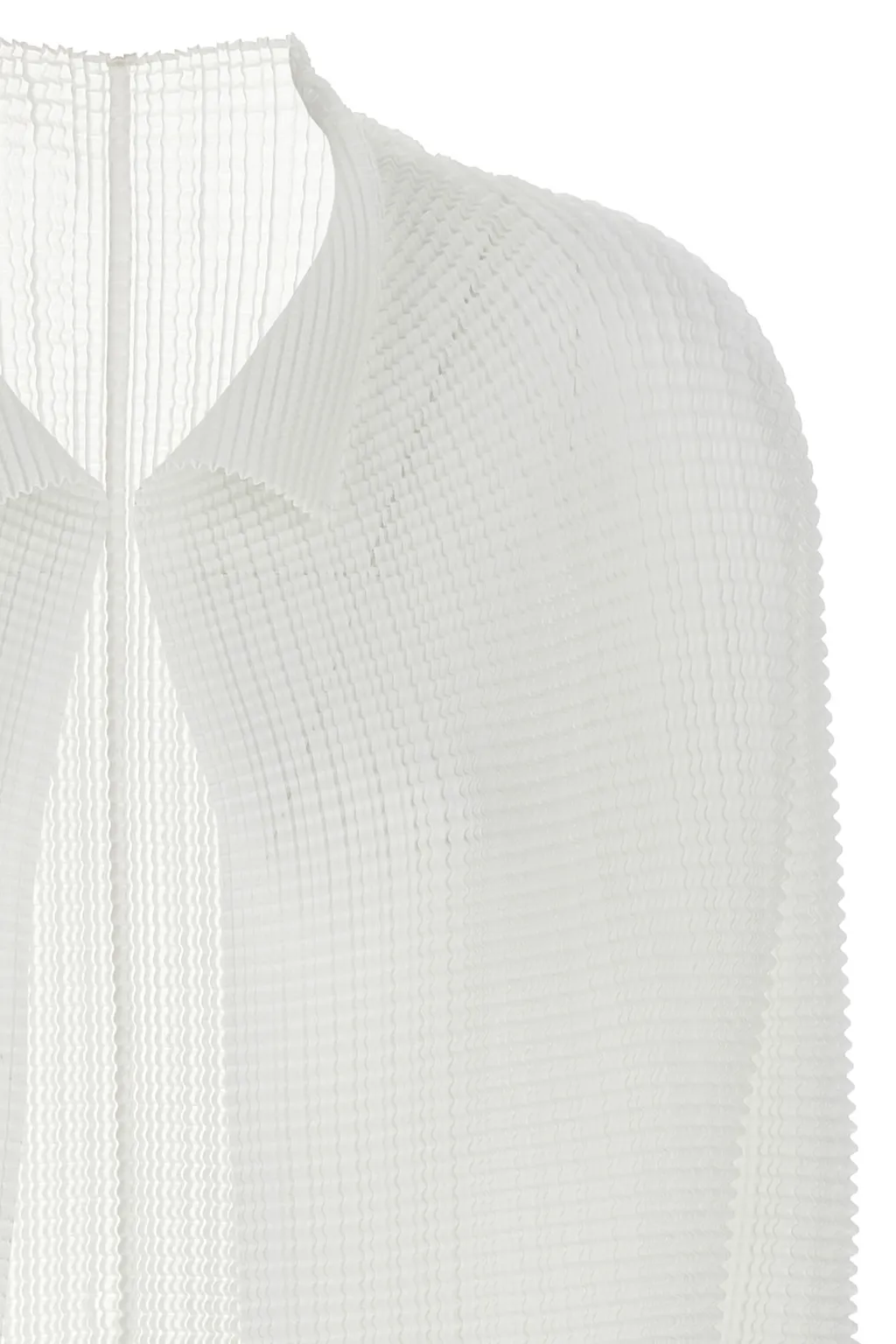 Wooly Pleated Cardigan
