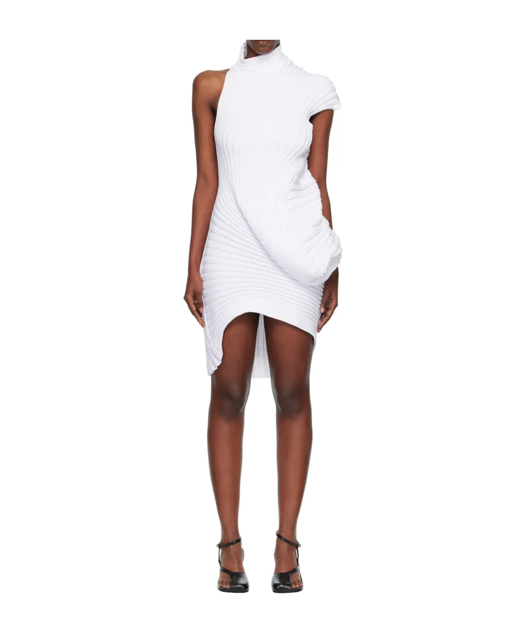 Ribbed Knit Dress