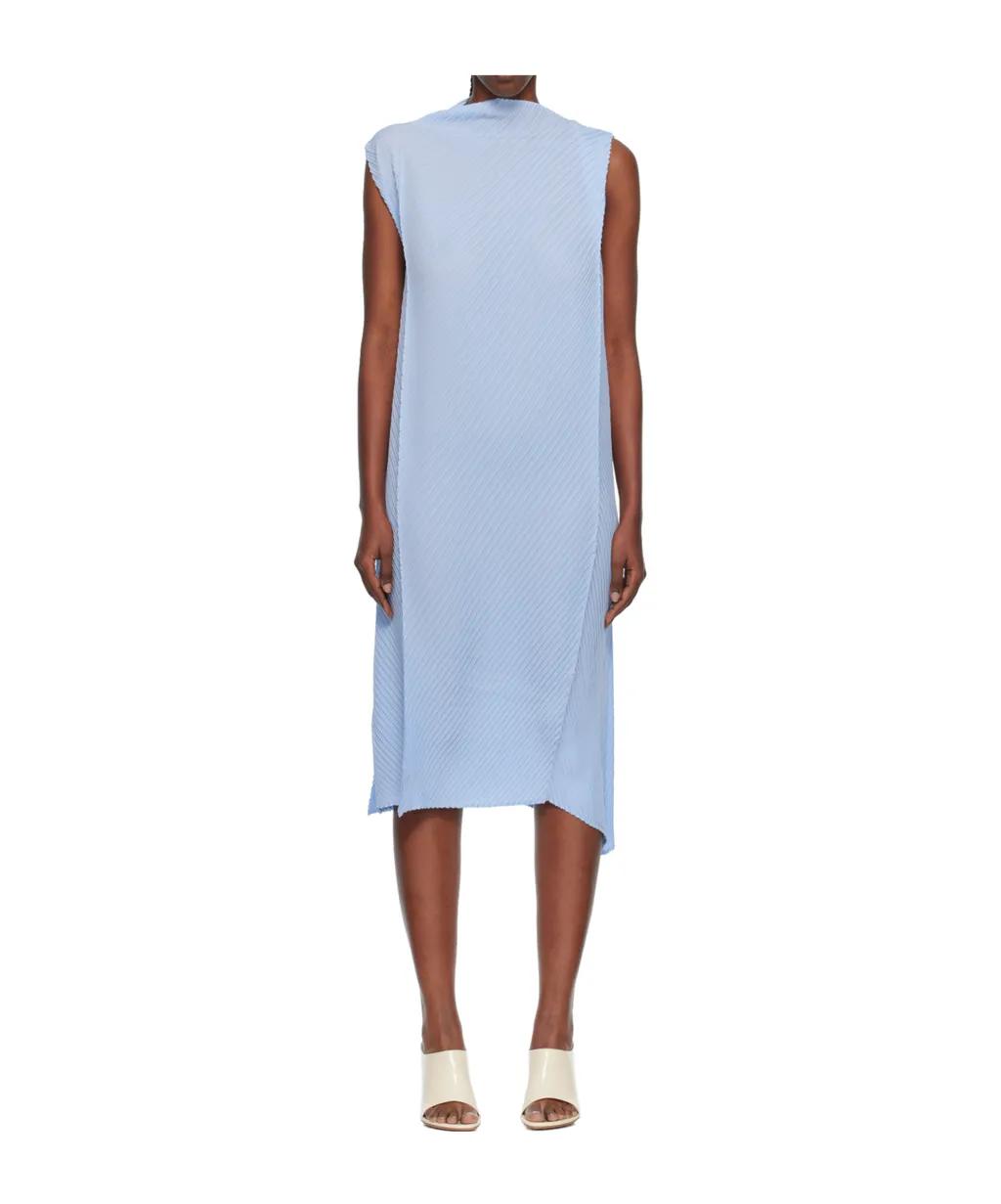 Soft Pleated Midi Dress