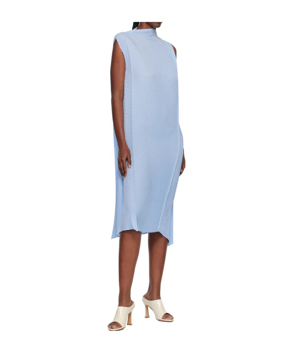 Soft Pleated Midi Dress