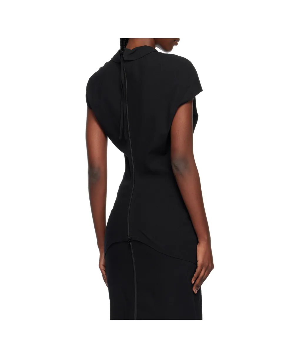 Short-Sleeve Top With Button Fastening