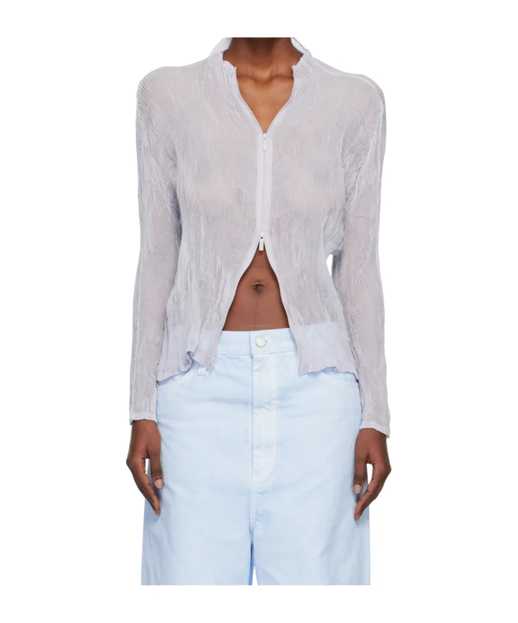 Chiffon Twist Cardigan