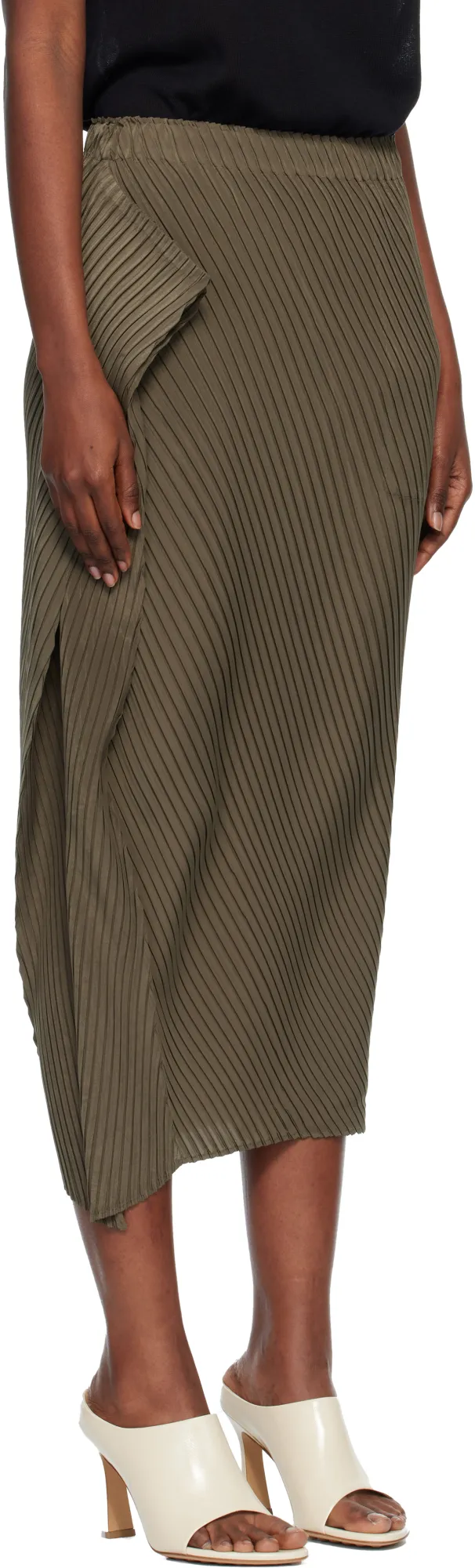 Soft Fold Pleats Skirt