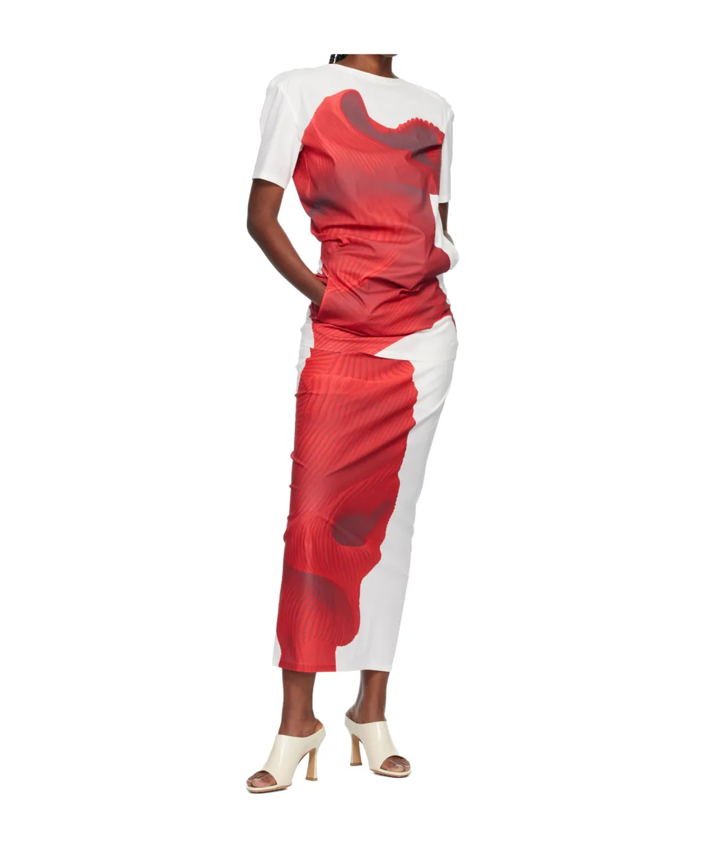Knit As Represented Midi Skirt