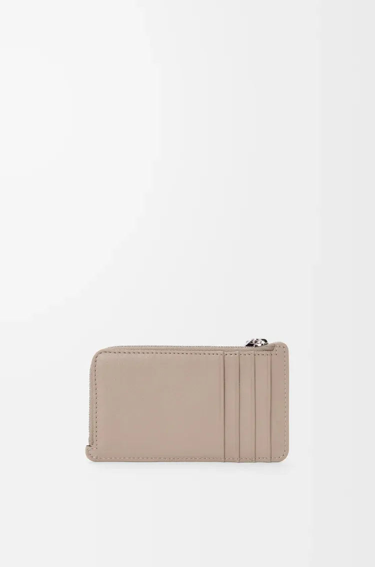 Knot Coin Cardholder In Shiny Nappa Calfskin