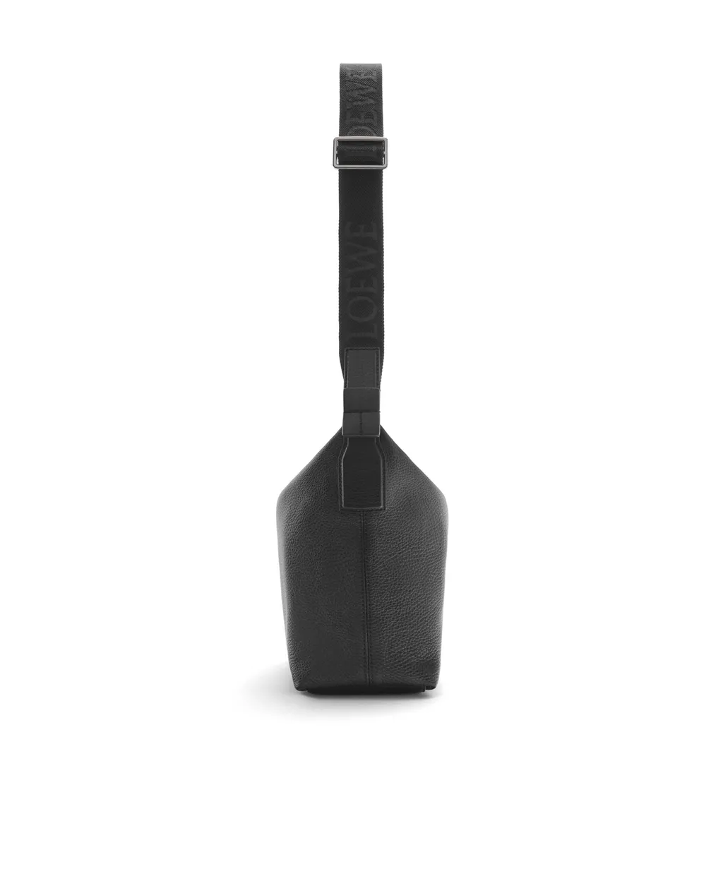 Small Cubi Crossbody Bag In Supple Grained Calfskin