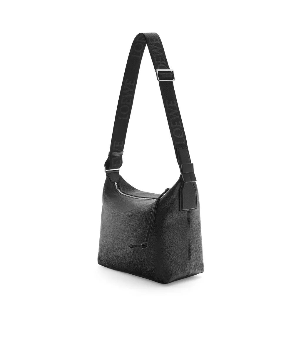 Small Cubi Crossbody Bag In Supple Grained Calfskin