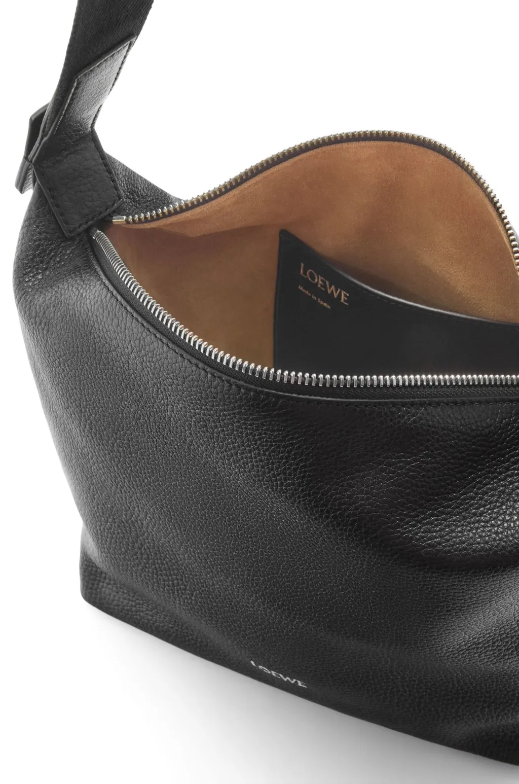 Small Cubi Crossbody Bag In Supple Grained Calfskin