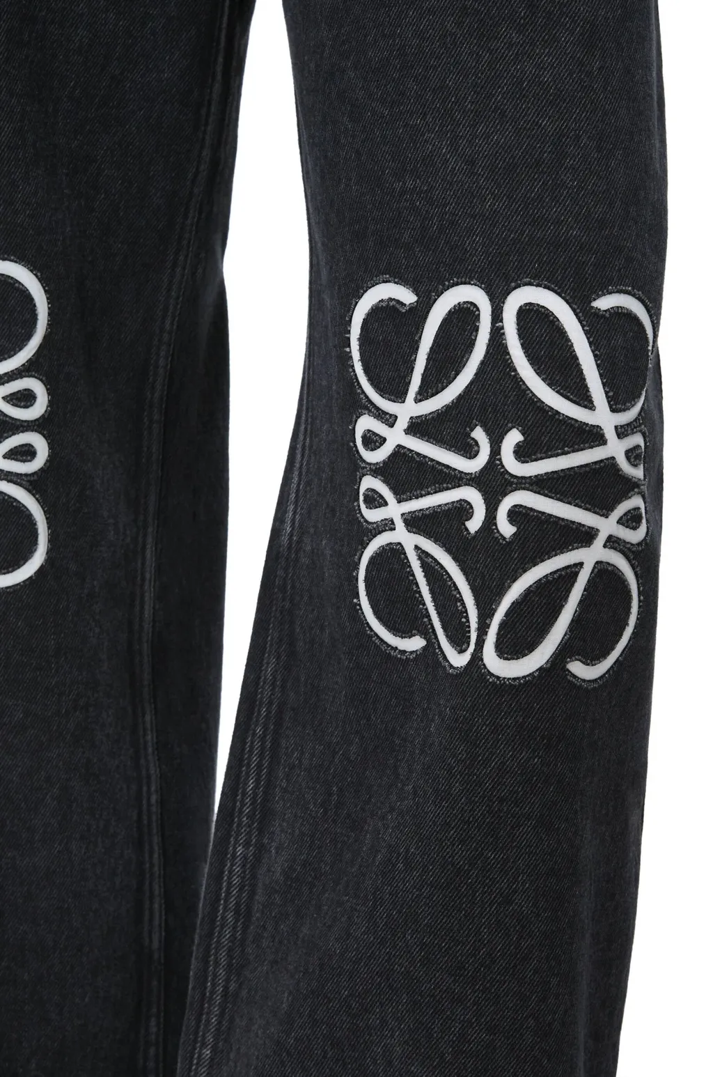 Logo Printed Straight-Leg Jeans