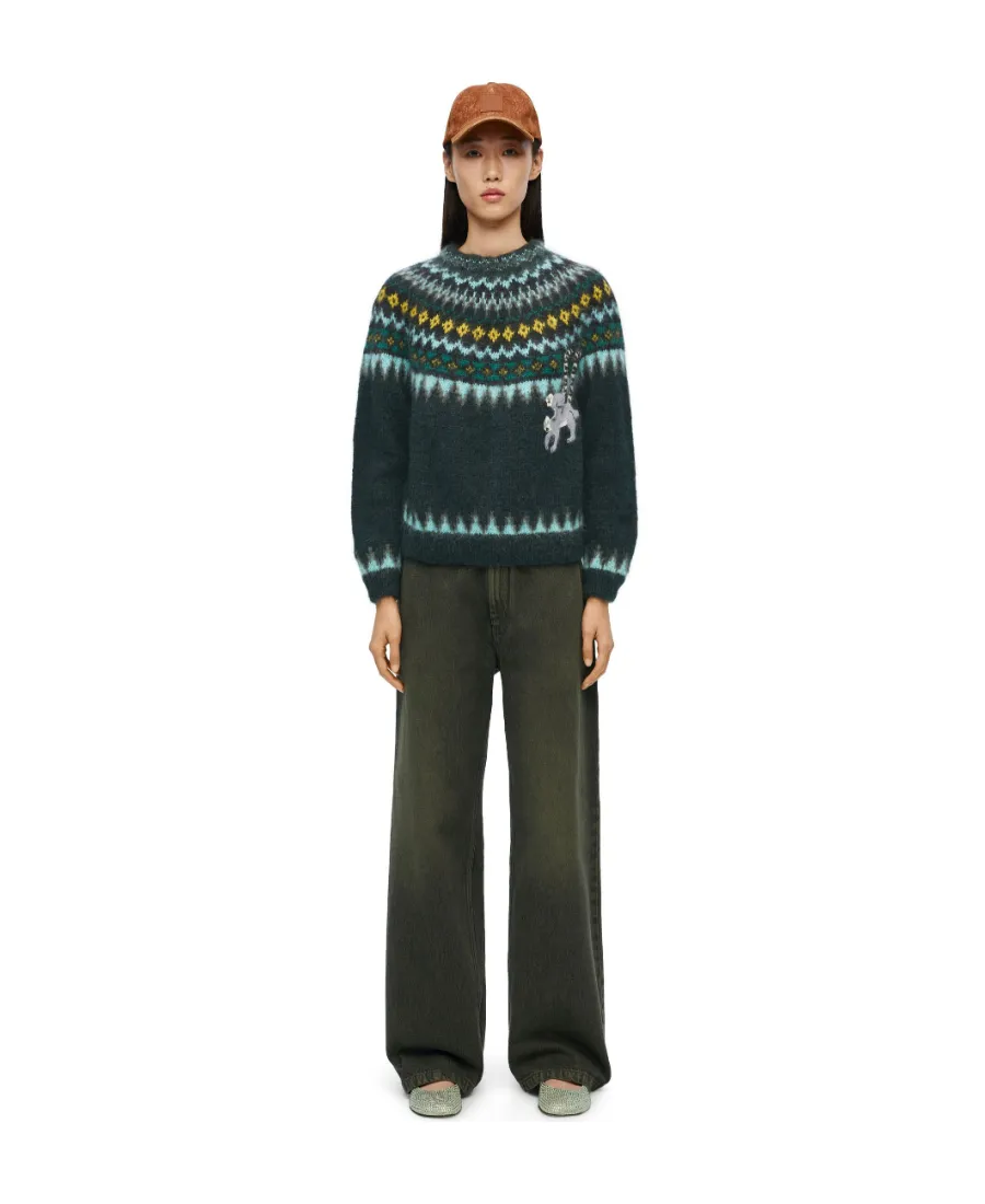 Sweater In Mohair Blend