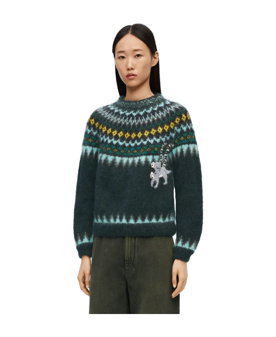 Sweater In Mohair Blend