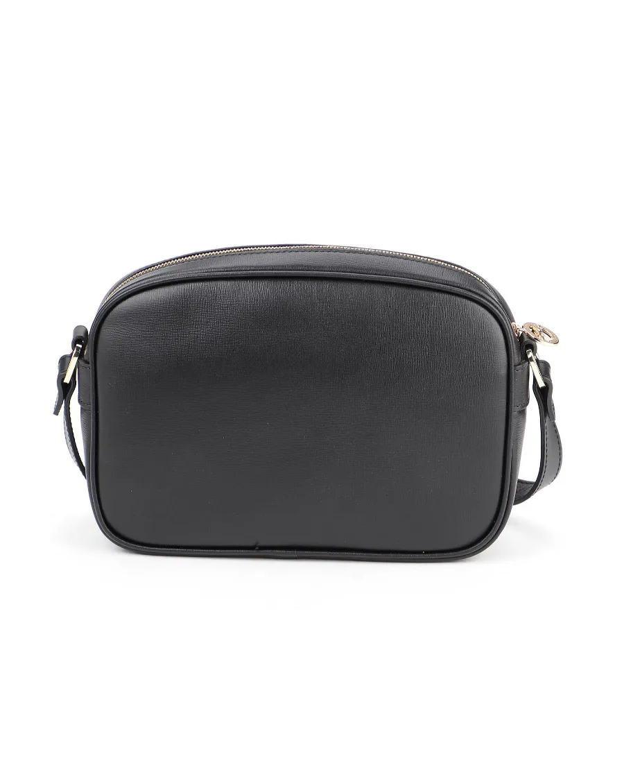 Logo Embossed Shoulder Bag