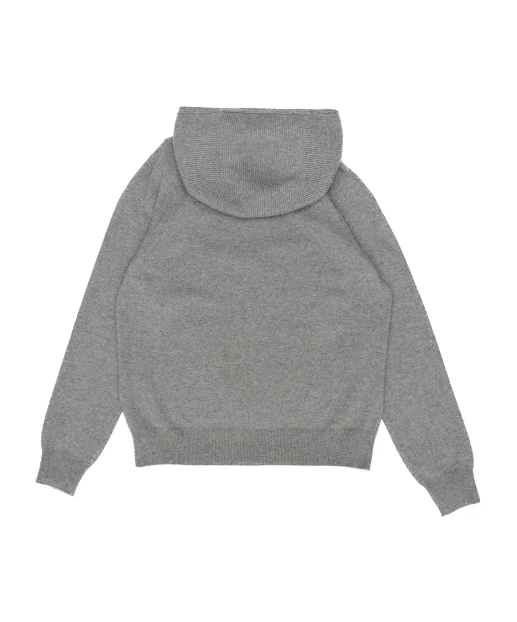 Knitted Hooded Jumper