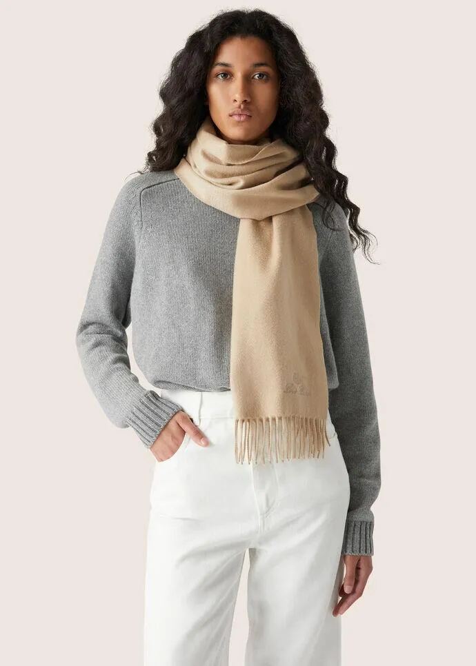 Grande Unita Fringed-Edge Scarf