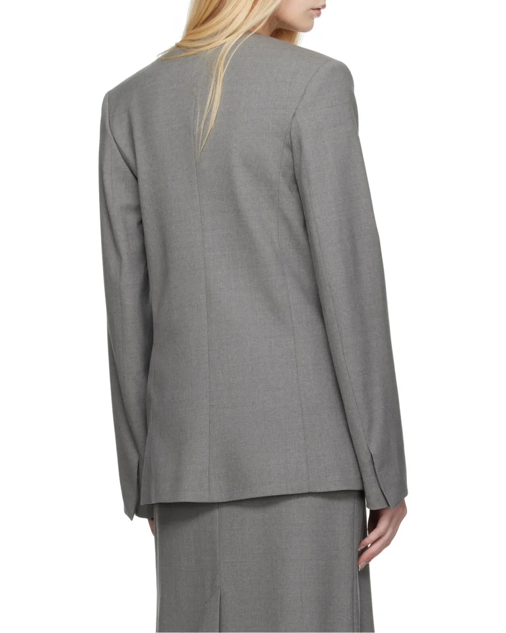 Elastic Twill Blazer