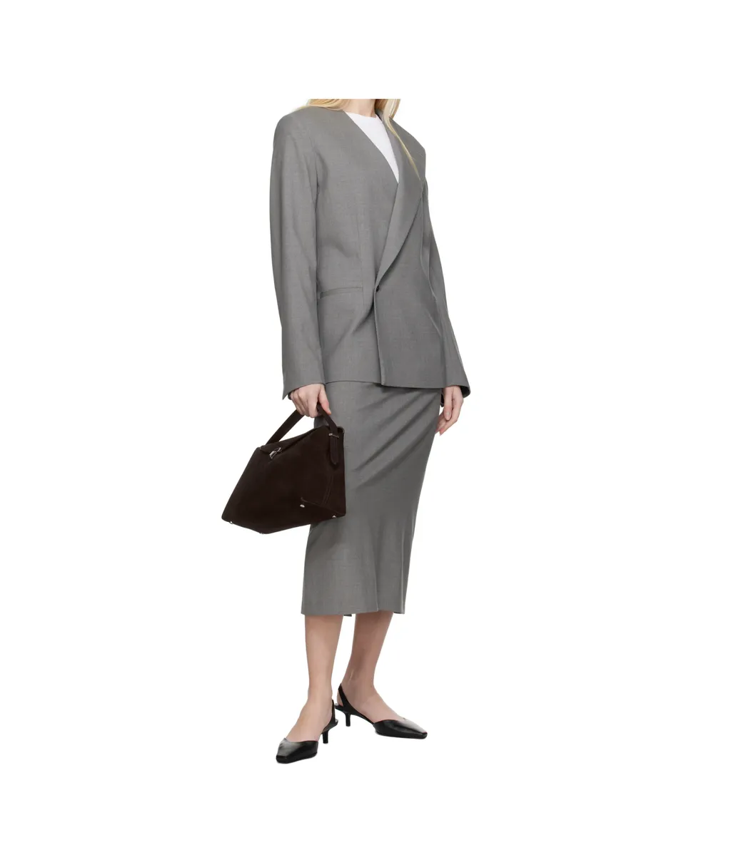 Elastic Twill Blazer