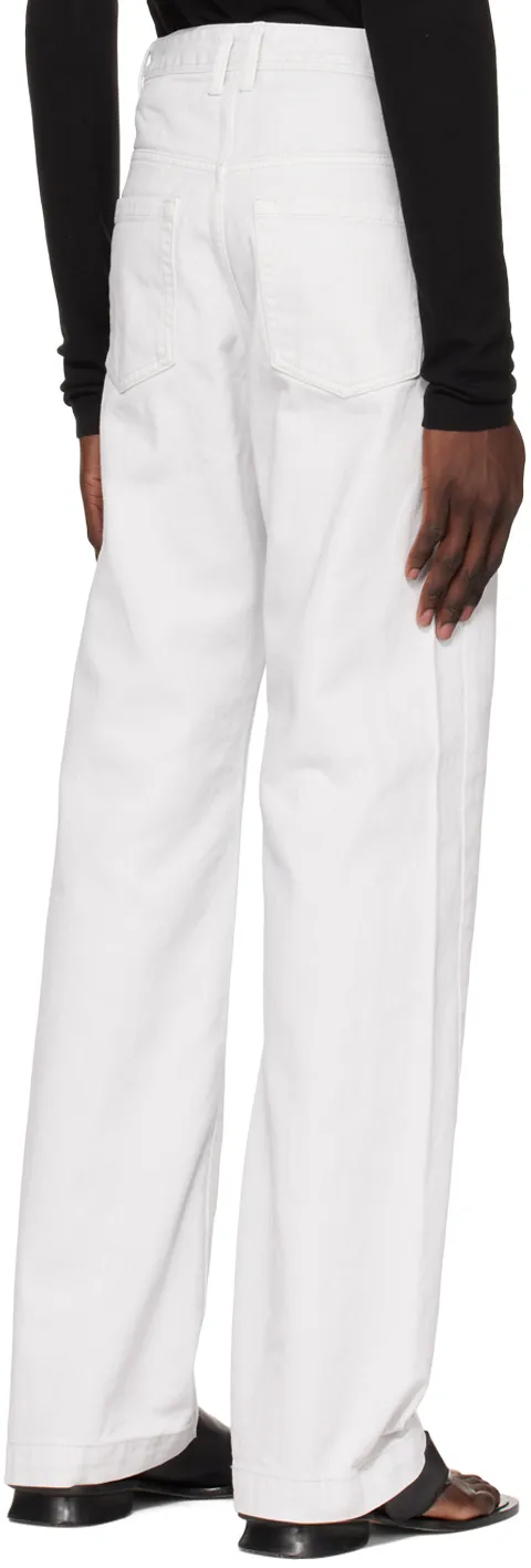 Logo Denim Trousers