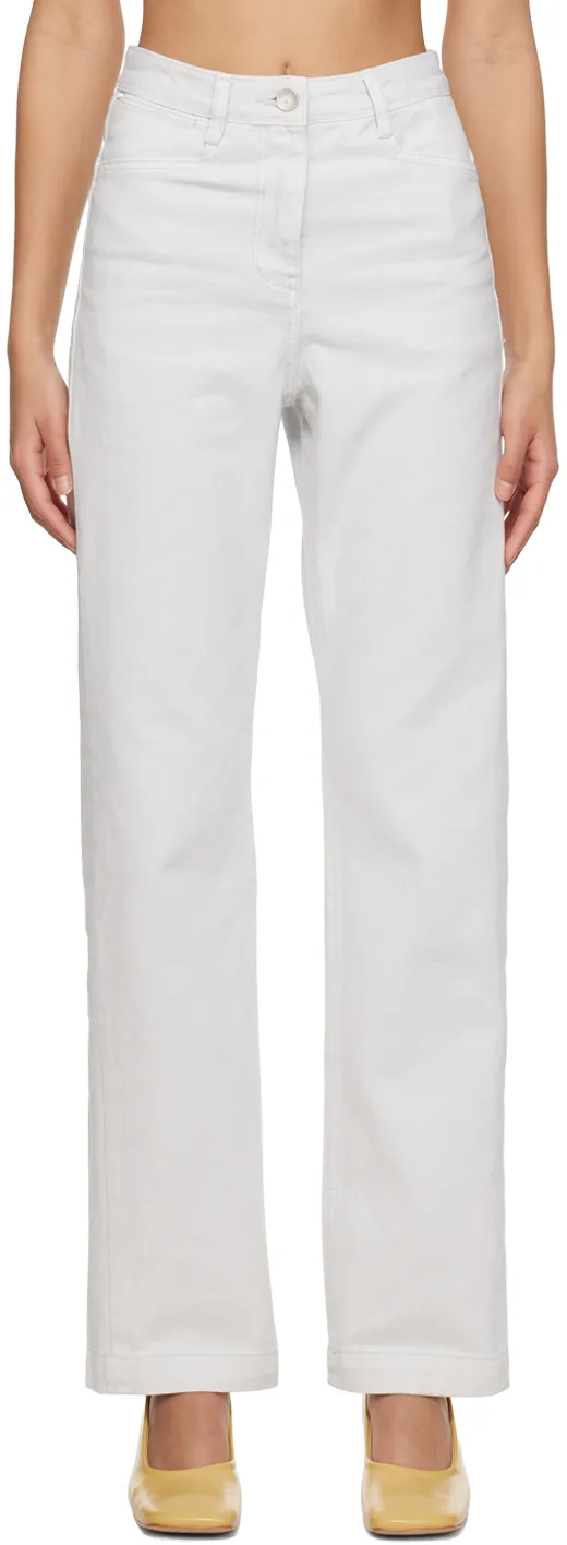 Logo Denim Trousers