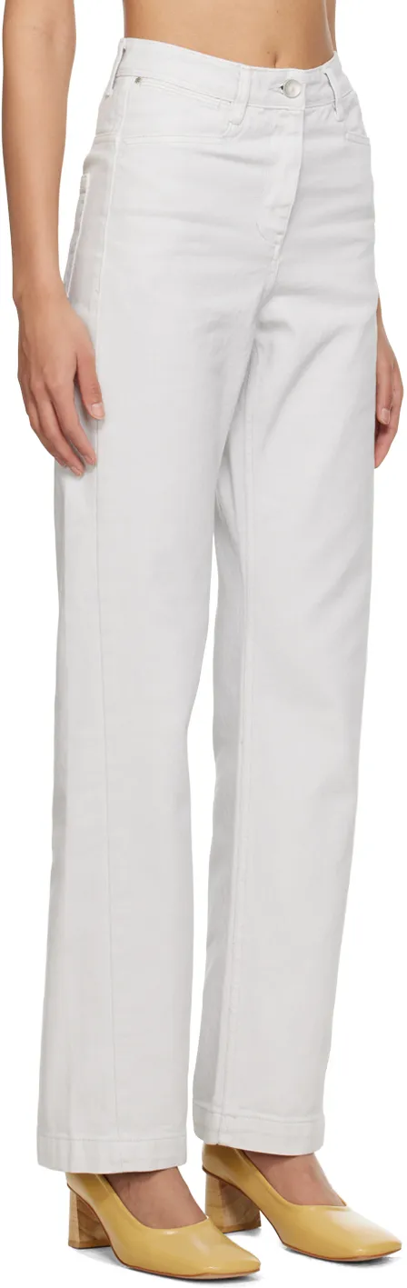 Logo Denim Trousers