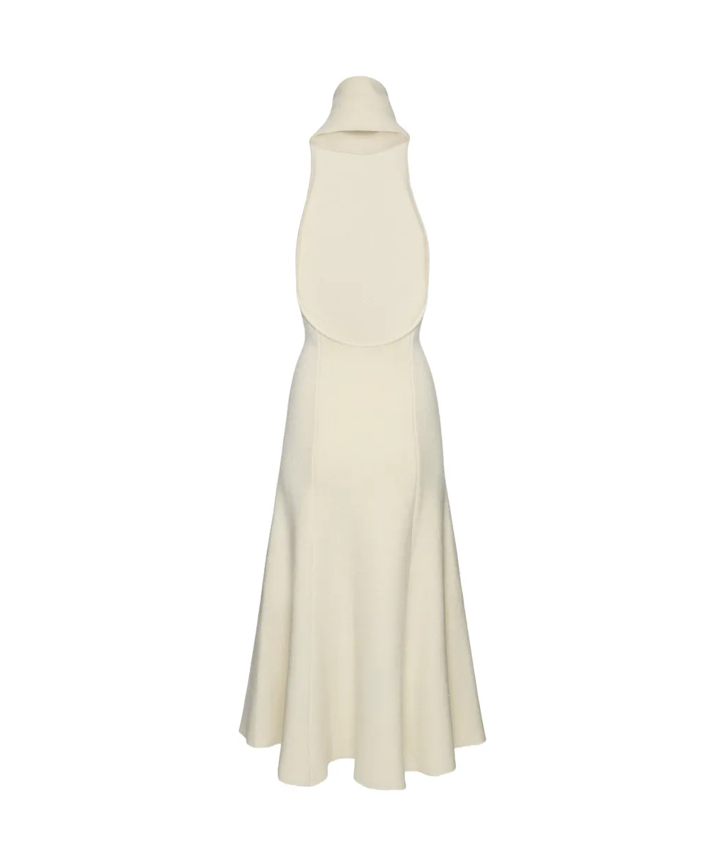 Halterneck Midi Dress