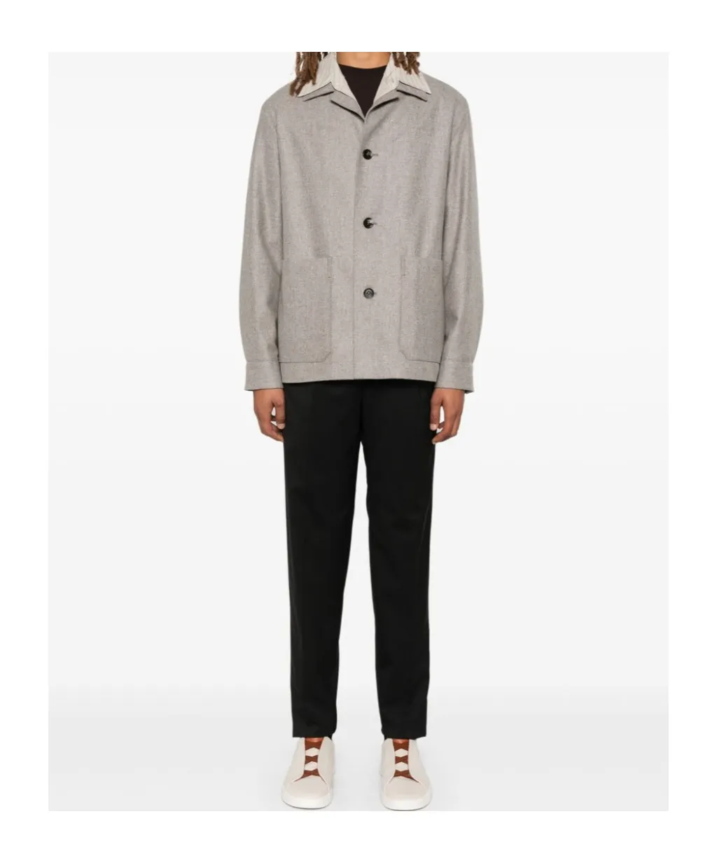 Long-Sleeved Casual Jacket