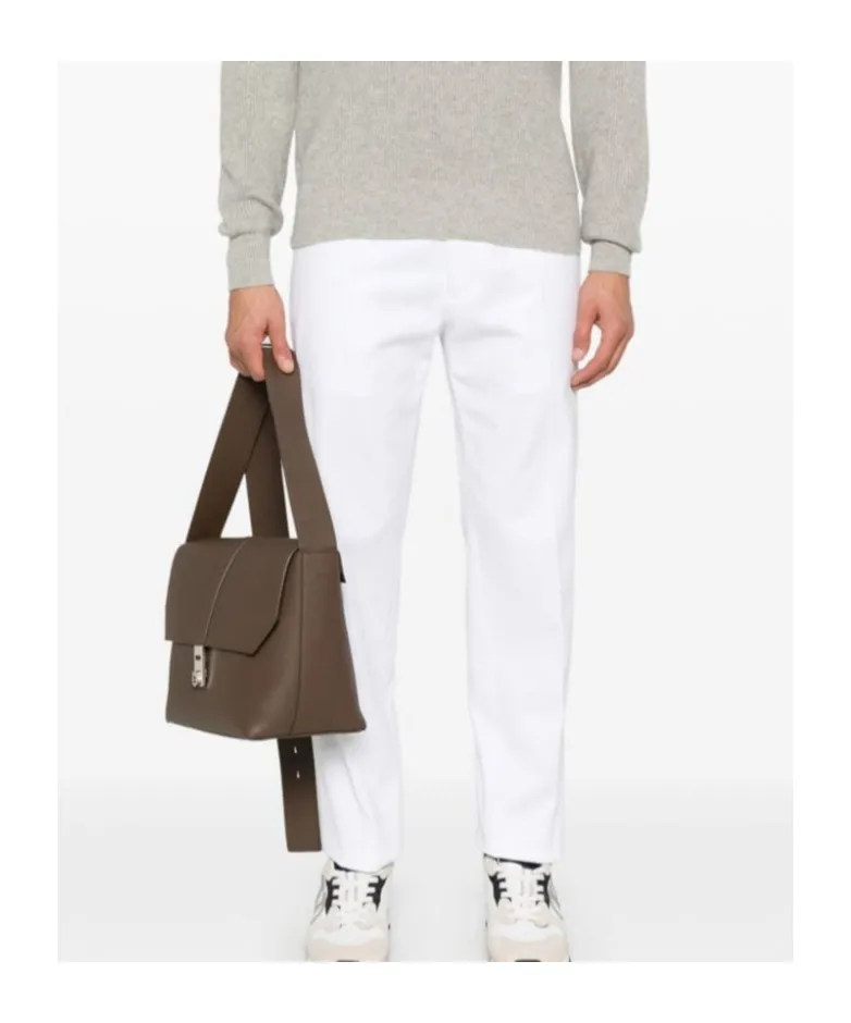 Belt-Loop Casual Pants