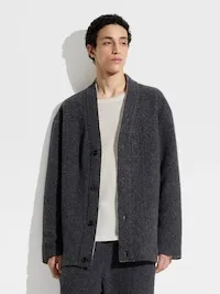 X The Elder Statesman Oasi V-Neck Cardigan