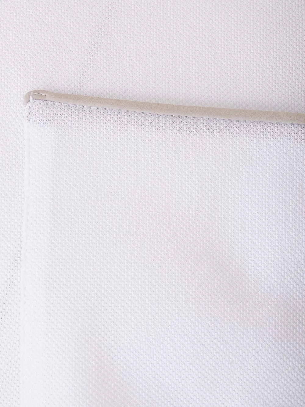Short Sleeved Button-Detailed Polo Shirt